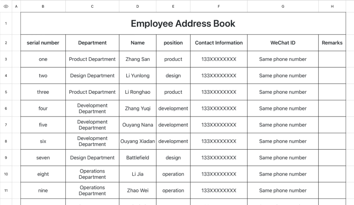 Employee Address Book 4